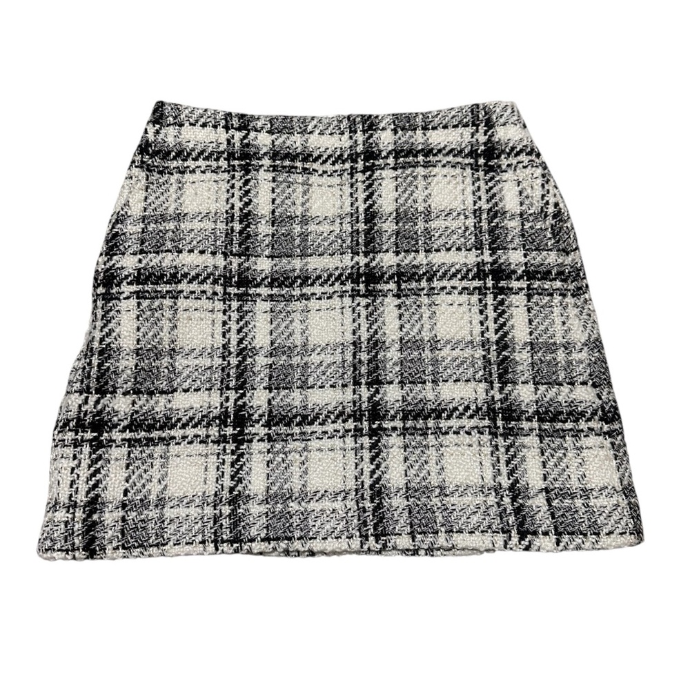 LOFT Business Casual Mini Skirt Size 6 Black & White